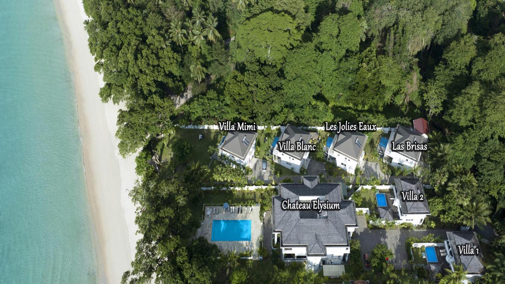 Las Brisas Villa - Chateau Elysium Beau Vallon (Mahe) Exterior foto